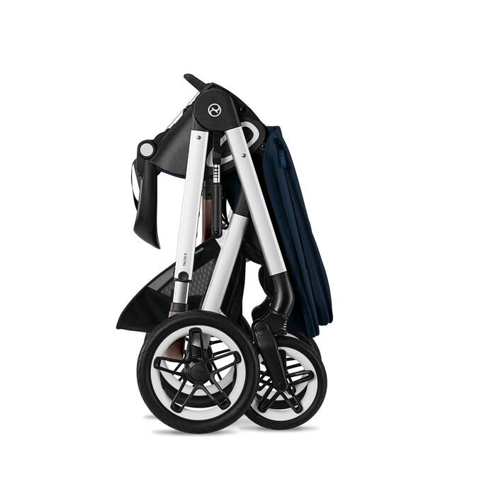 Cybex Talos S Lux silber - Ocean Blue
