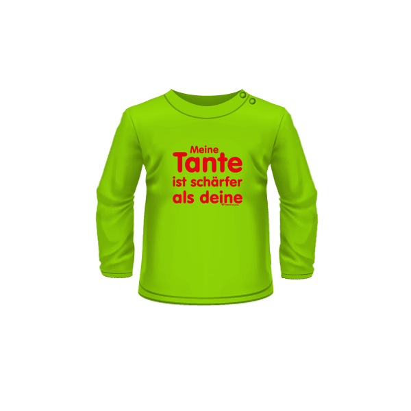 Langarm Shirt mit Spruch Tante
