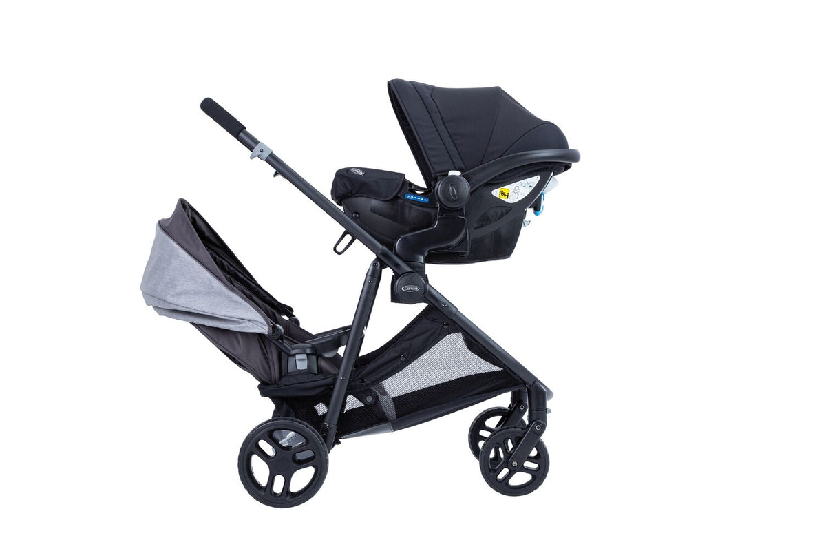 Graco Geschwisterwagen TIME2GROW™ mit Wanne und Zweitsitz