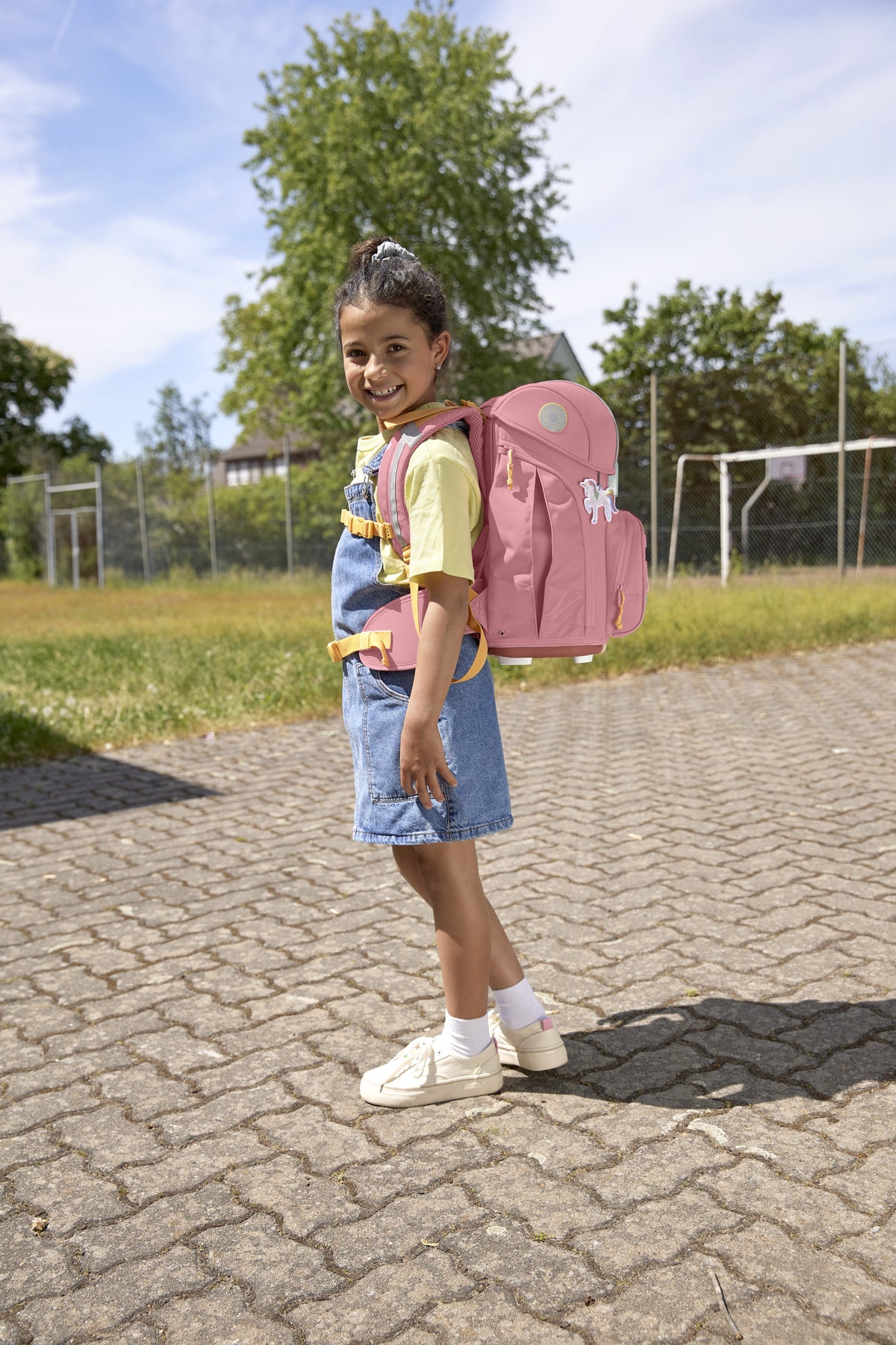 Lässig Schulranzen Set 7-teilig Boxy Unique Pink