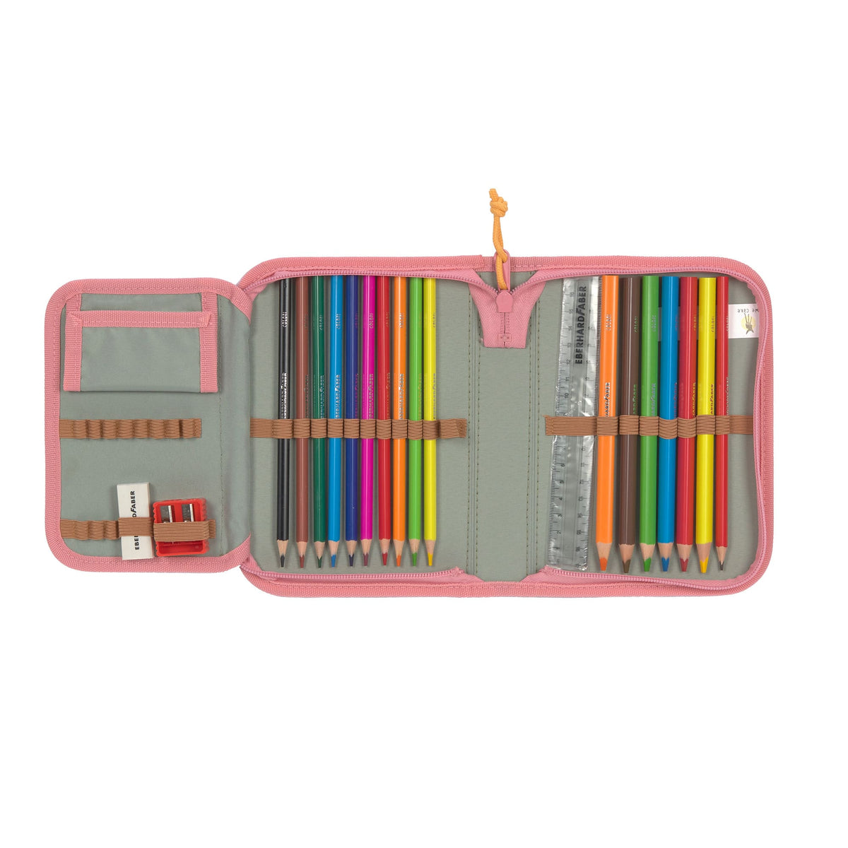 Lässig Schulranzen Set 7-teilig Boxy Unique Pink