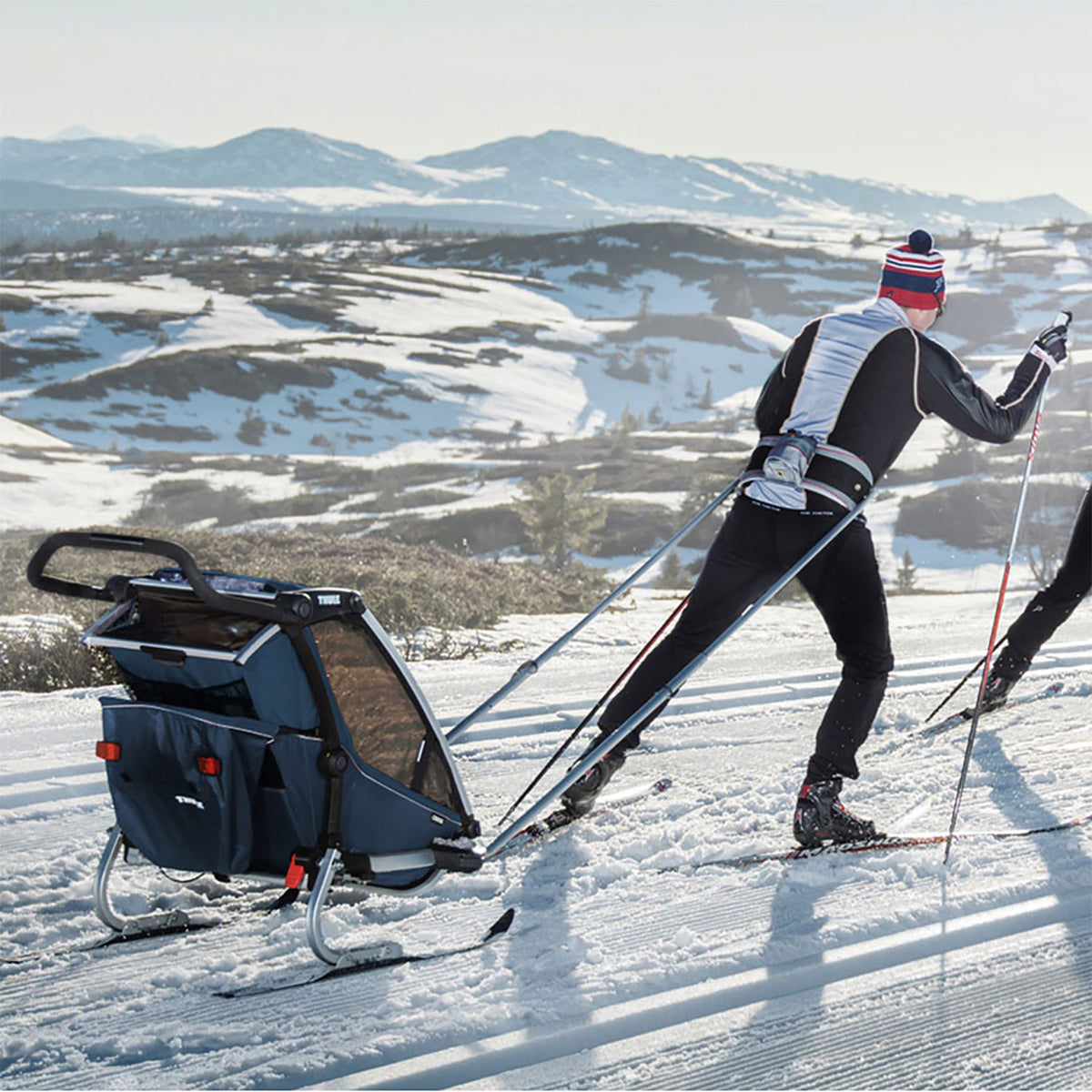 Thule Chariot Fahrradanhänger Cross 1 Majolica Blue