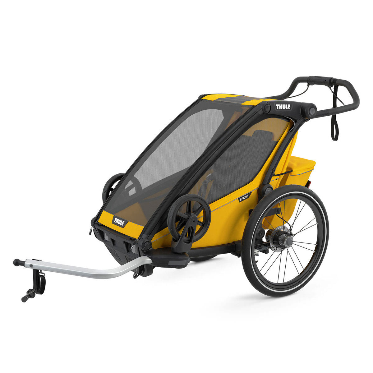 Thule Chariot Fahrradanhänger Sport 1 Spectra Yellow on Black