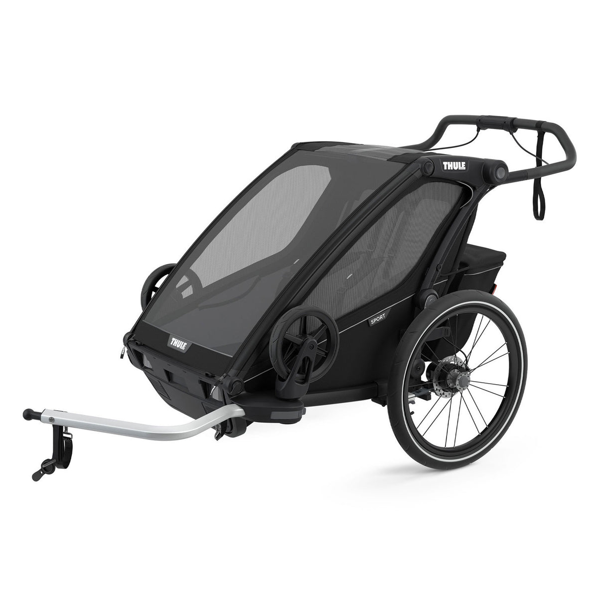 Thule Chariot Fahrradanhänger Sport 2 Black on Black
