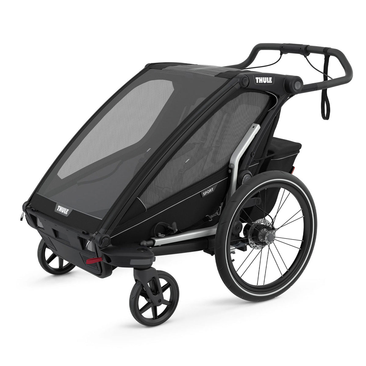 Thule Chariot Fahrradanhänger Sport 2 Black on Black
