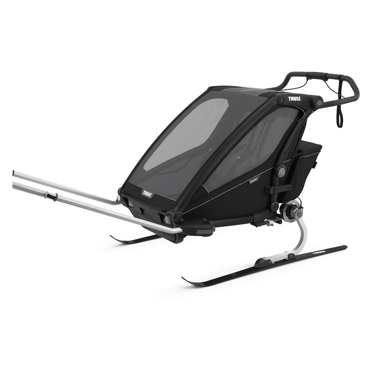 Thule Chariot Fahrradanhänger Sport 2 Black on Black