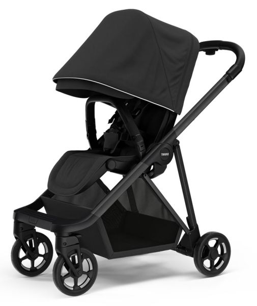 Thule Kinderwagen SHINE mit Wanne - Black Rahmen