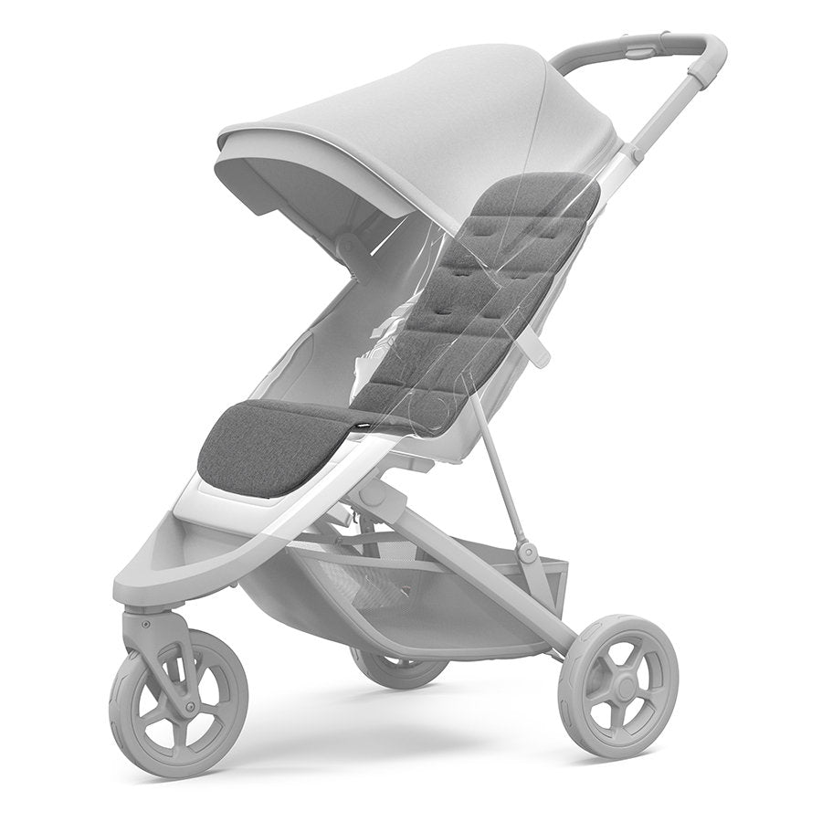 Thule Sitzauflage KiWa/Buggys/Stroller Grey Melange