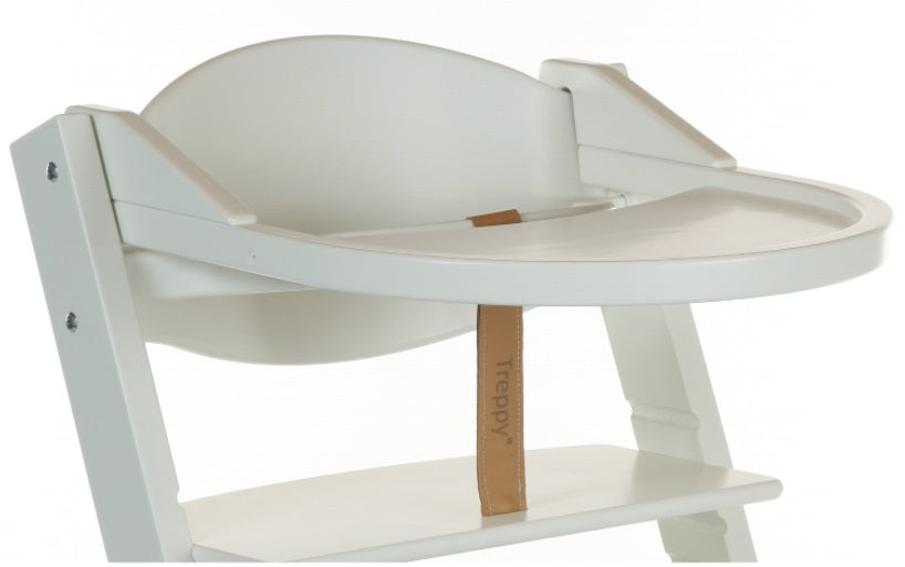 Treppy Hochstuhl Playtray White