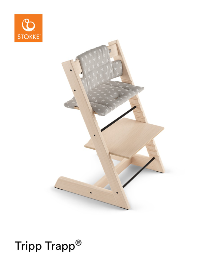 Stokke Tripp Trapp Hochstuhl mit Babyset und Kissen