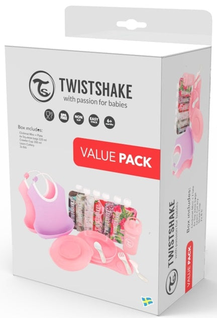 Twistshake Geschenkset mit Click Mat VALUE PACK 6M+
