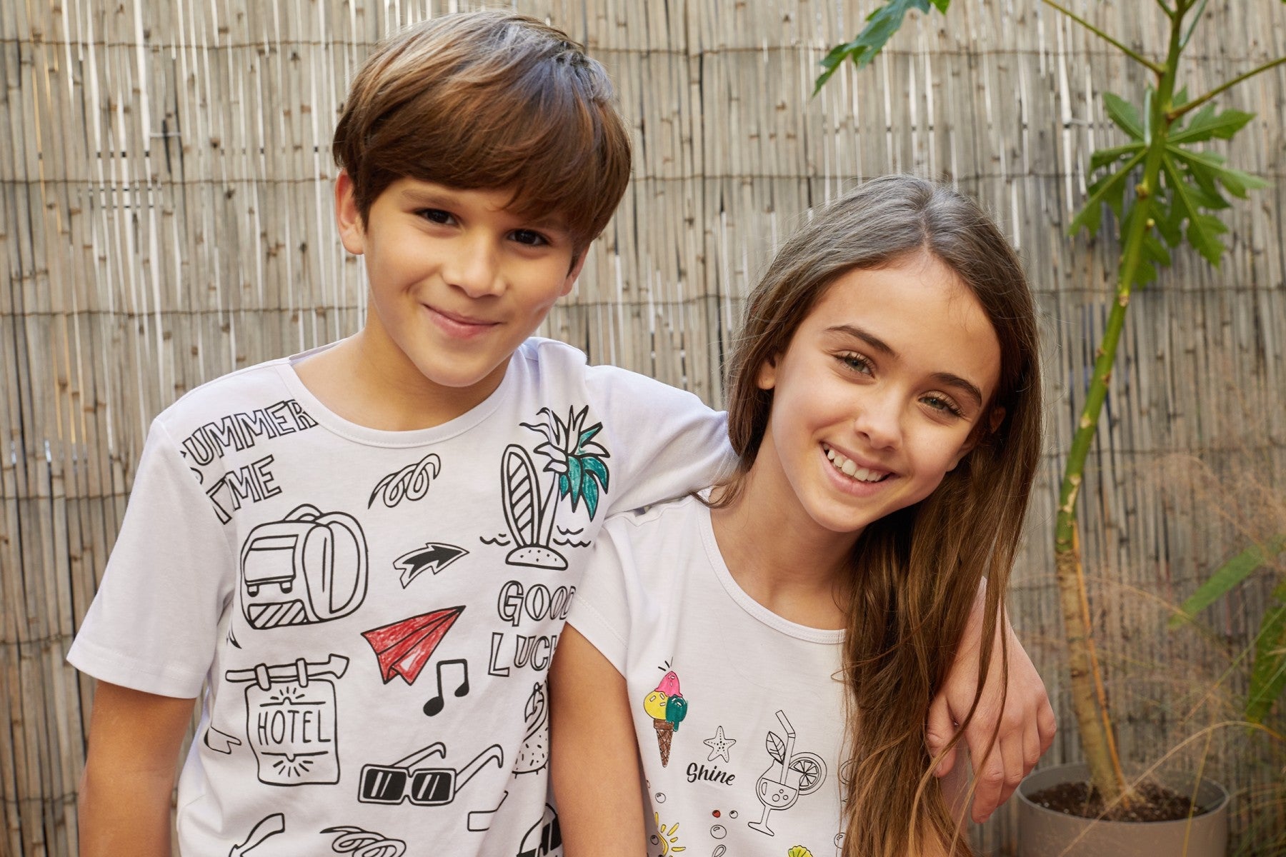 UBS2 T-Shirt zum Ausmalen für Jungen