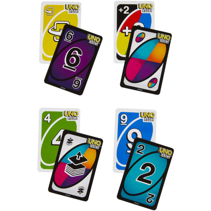 Mattel UNO FLIP ! Kartenspiel