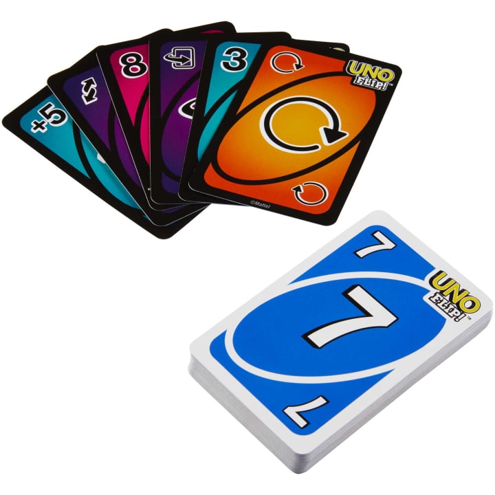 Mattel UNO FLIP ! Kartenspiel