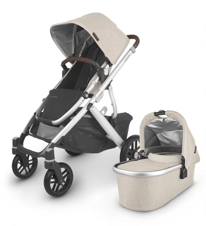 Uppababy Vista V2 Declan mit Babywanne