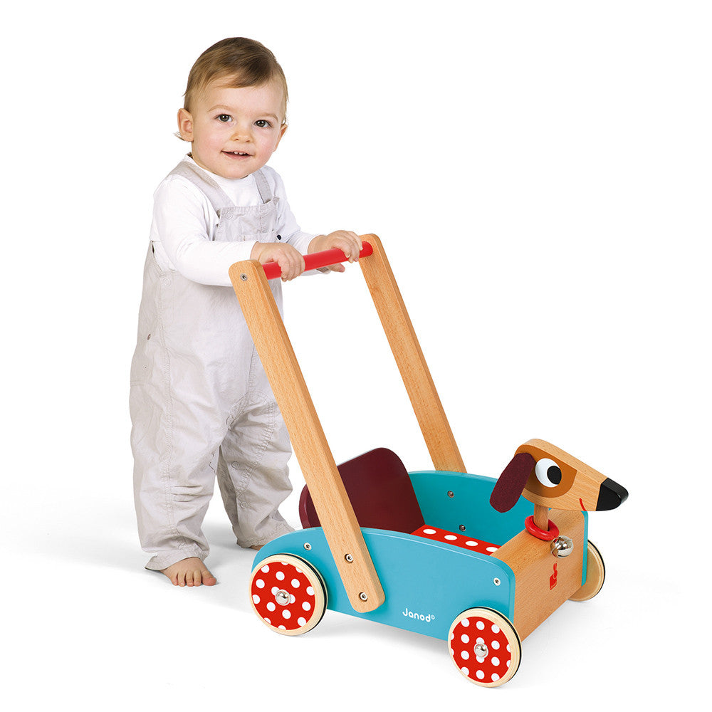 Janod Lernlaufwagen Hund