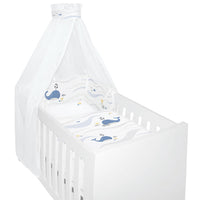 Bettset Wally Whale 4tlg. inkl. gratis Fixleintuch Tencel