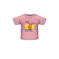 Kurzarm T-Shirt mit Spruch Wenn Mama+Papa