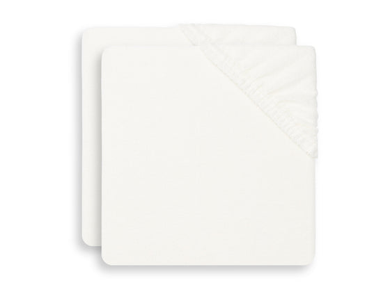 Jollein Wickelauflagenbezug Frottee 50x70 cm 2er Pack Ivory