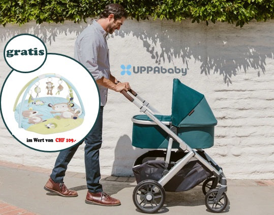 Uppababy Vista V2 Gregory mit Babywanne