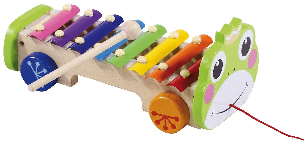 Spielba Metallophon Frosch zum Nachziehen