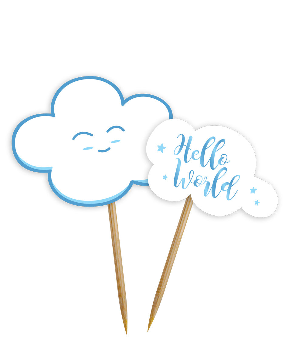 Babyshower Zahnstocher